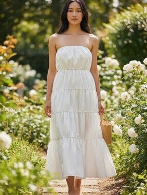harlowe corset maxi dress Harlowe Contrast Corset Maxi Dress - Black & White